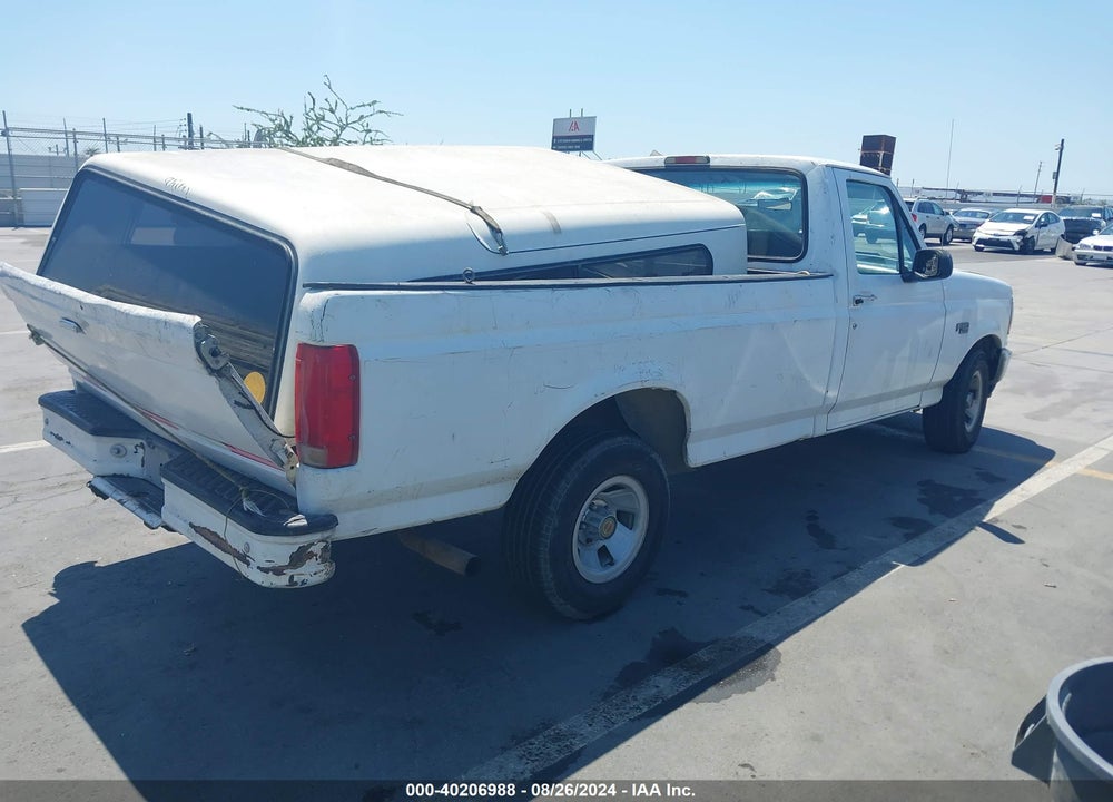 1996 FORD F150 VIN: 2FTEF15Y2TCA32292