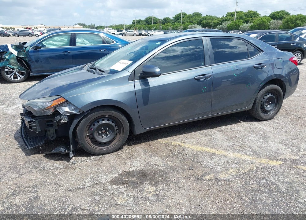 2017 TOYOTA COROLLA LE VIN: 2T1BURHE9HC800363