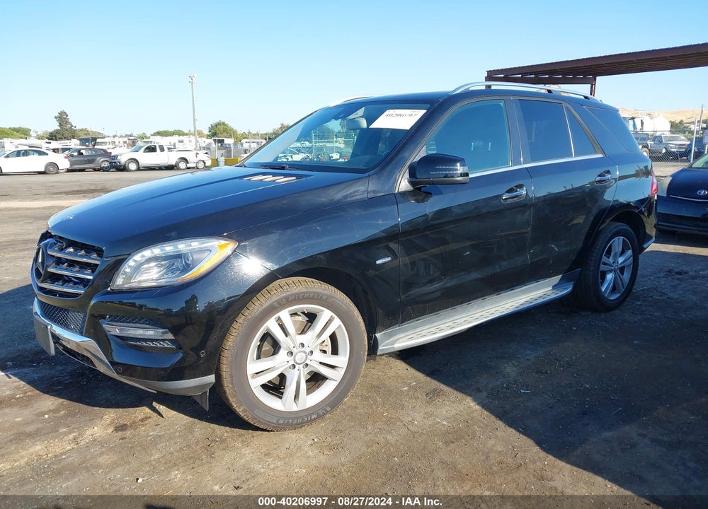 2012 MERCEDES-BENZ ML 350 BLUETEC 4MATIC VIN: 4JGDA2EB3CA089058
