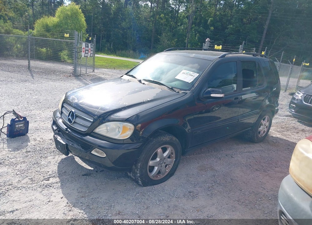 2004 MERCEDES-BENZ ML 350 4MATIC VIN: 4JGAB57EX4A497230