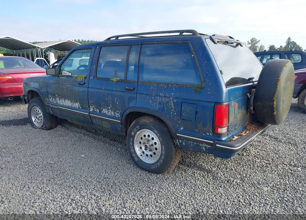 1994 CHEVROLET BLAZER S10 VIN: 1GNDT13W9R0172899