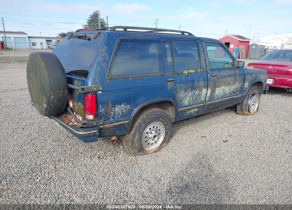 1994 CHEVROLET BLAZER S10 VIN: 1GNDT13W9R0172899