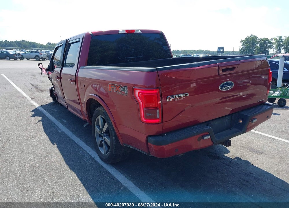 2016 FORD F-150 LARIAT VIN: 1FTEW1EF8GKF74769