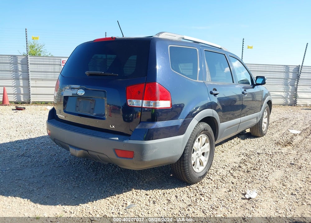 2009 KIA BORREGO VIN: KNDJJ741695015096