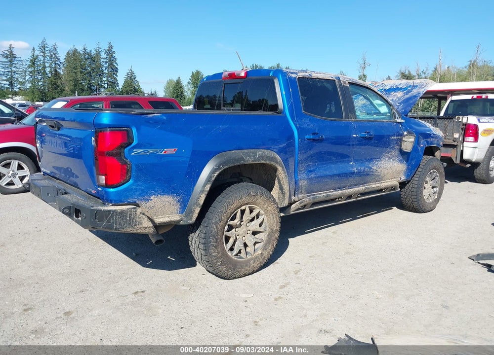 2023 CHEVROLET COLORADO 4WD SHORT BOX ZR2 VIN: 1GCPTFEK9P1154200