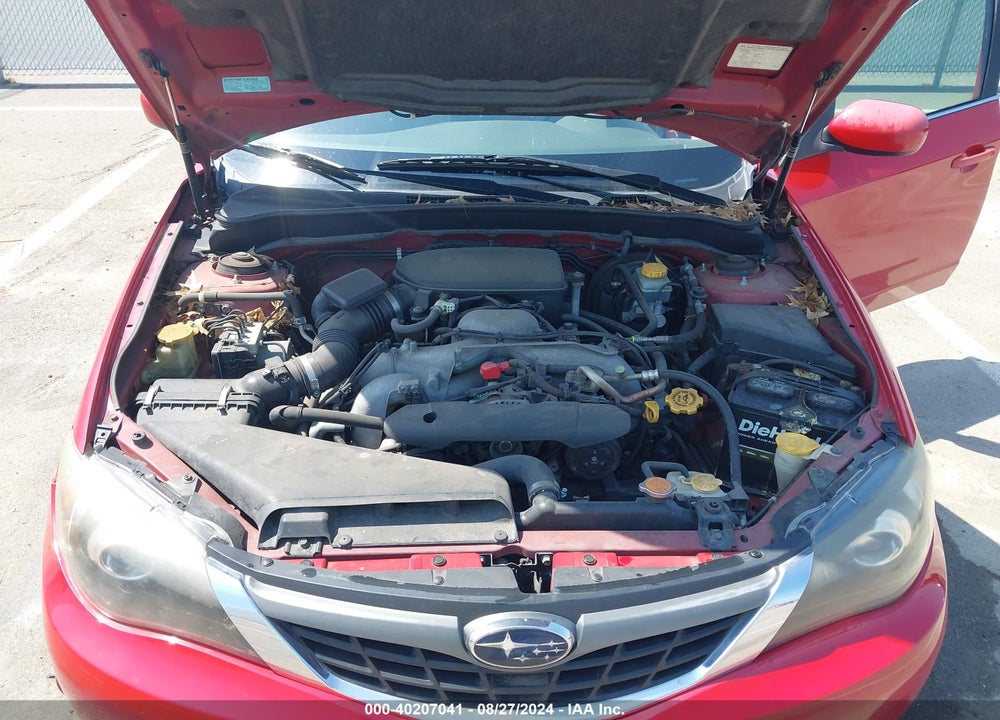 2008 SUBARU IMPREZA 2.5I VIN: JF1GE61618H514223