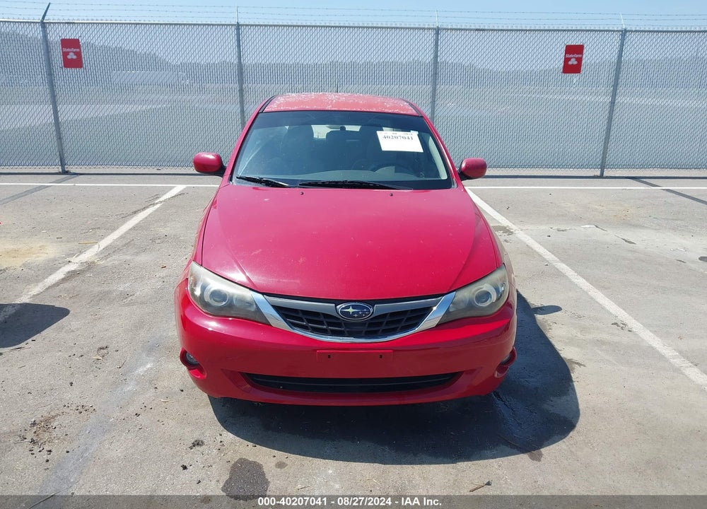 2008 SUBARU IMPREZA 2.5I VIN: JF1GE61618H514223