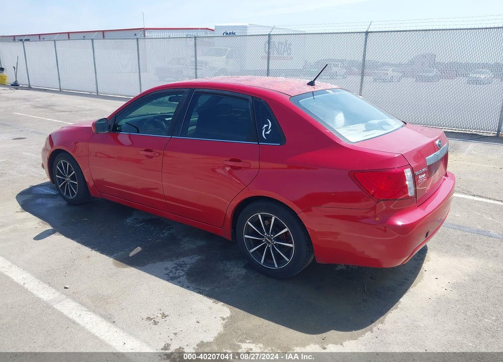 2008 SUBARU IMPREZA 2.5I VIN: JF1GE61618H514223