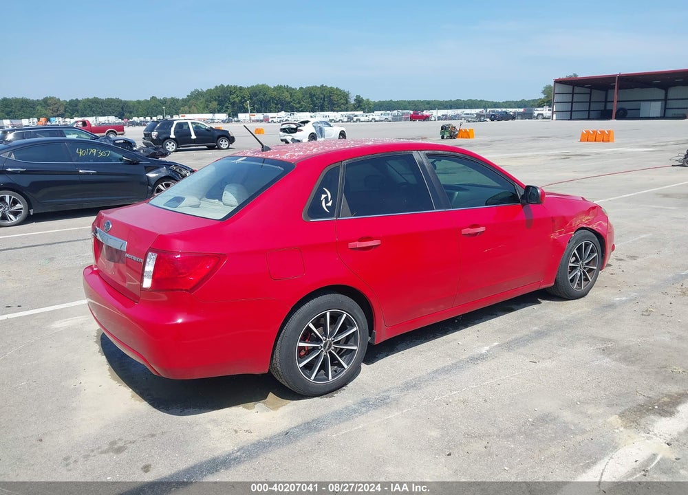 2008 SUBARU IMPREZA 2.5I VIN: JF1GE61618H514223