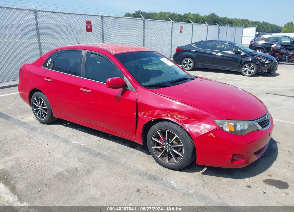 2008 SUBARU IMPREZA 2.5I VIN: JF1GE61618H514223