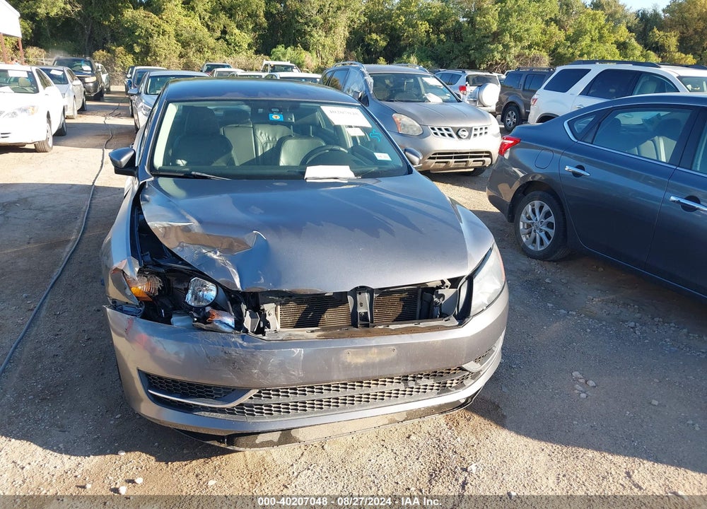 2012 VOLKSWAGEN PASSAT 2.5L SE VIN: 1VWBH7A32CC042561