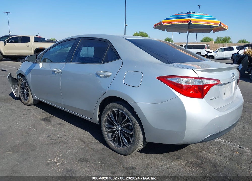 2016 TOYOTA COROLLA S PLUS VIN: 5YFBURHE1GP553127
