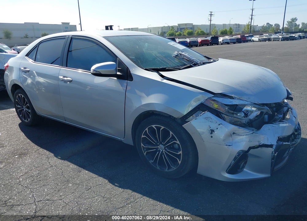 2016 TOYOTA COROLLA S PLUS VIN: 5YFBURHE1GP553127