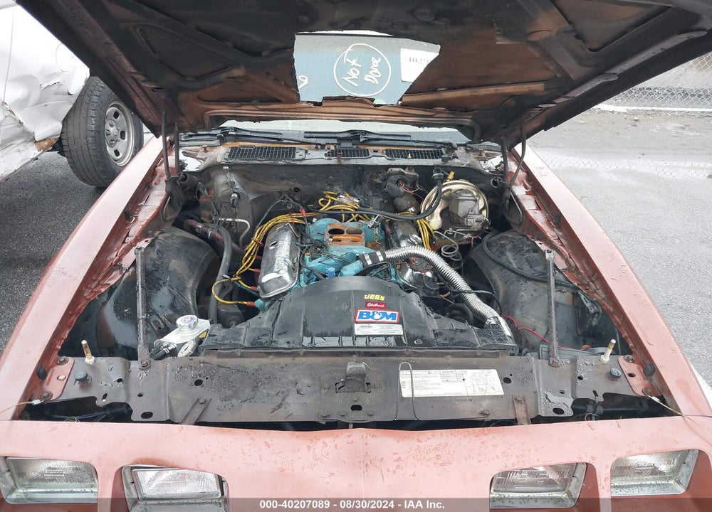 1980 PONTIAC FIREBIRD VIN: 2T87WAN101719