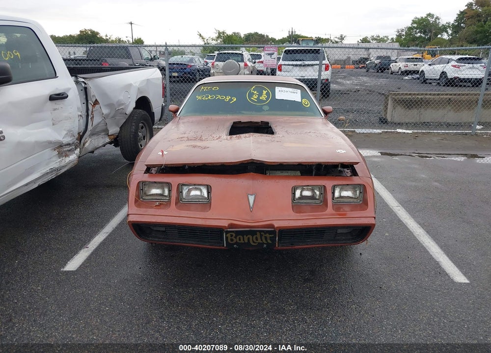 1980 PONTIAC FIREBIRD VIN: 2T87WAN101719