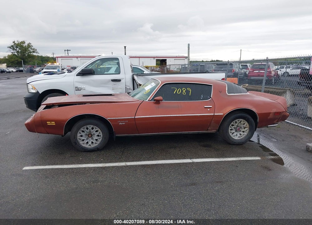 1980 PONTIAC FIREBIRD VIN: 2T87WAN101719