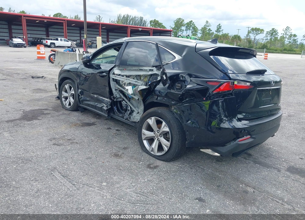 2017 LEXUS NX 200T VIN: JTJYARBZ3H2066569