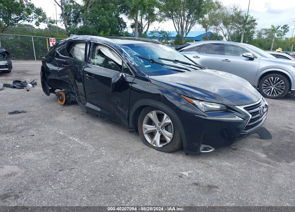 2017 LEXUS NX 200T VIN: JTJYARBZ3H2066569
