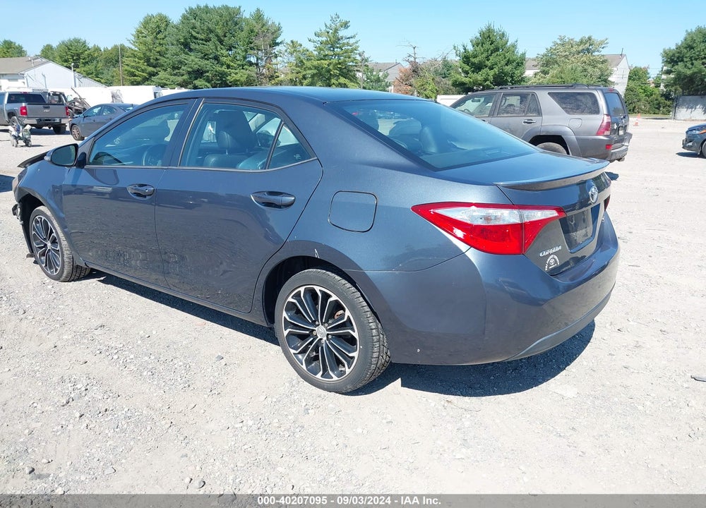 2015 TOYOTA COROLLA S PLUS VIN: 2T1BURHE5FC473392