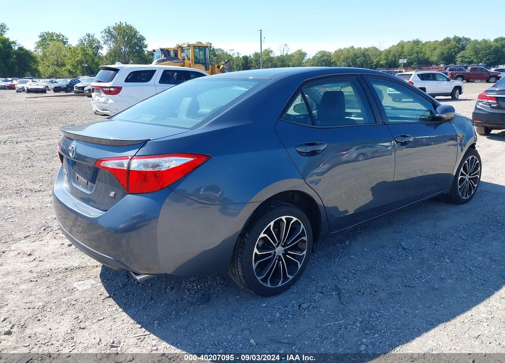 2015 TOYOTA COROLLA S PLUS VIN: 2T1BURHE5FC473392