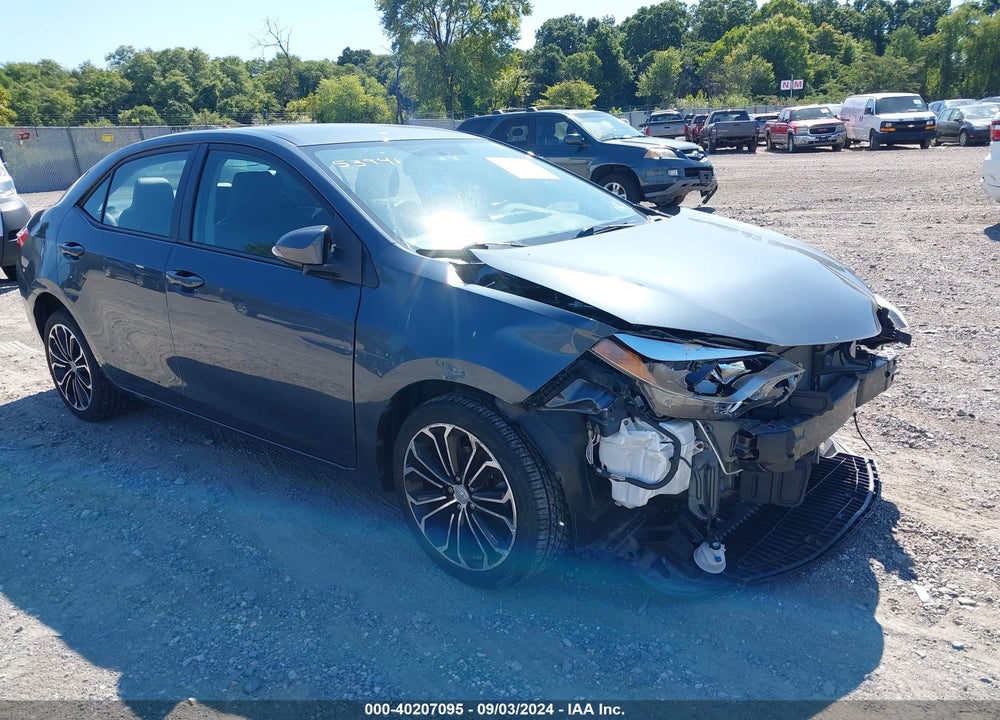 2015 TOYOTA COROLLA S PLUS VIN: 2T1BURHE5FC473392