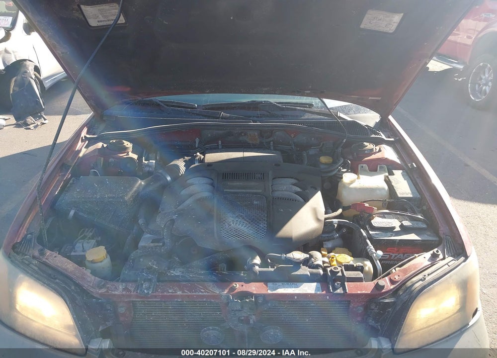 2002 SUBARU OUTBACK VIN: 4S3BH806827620058