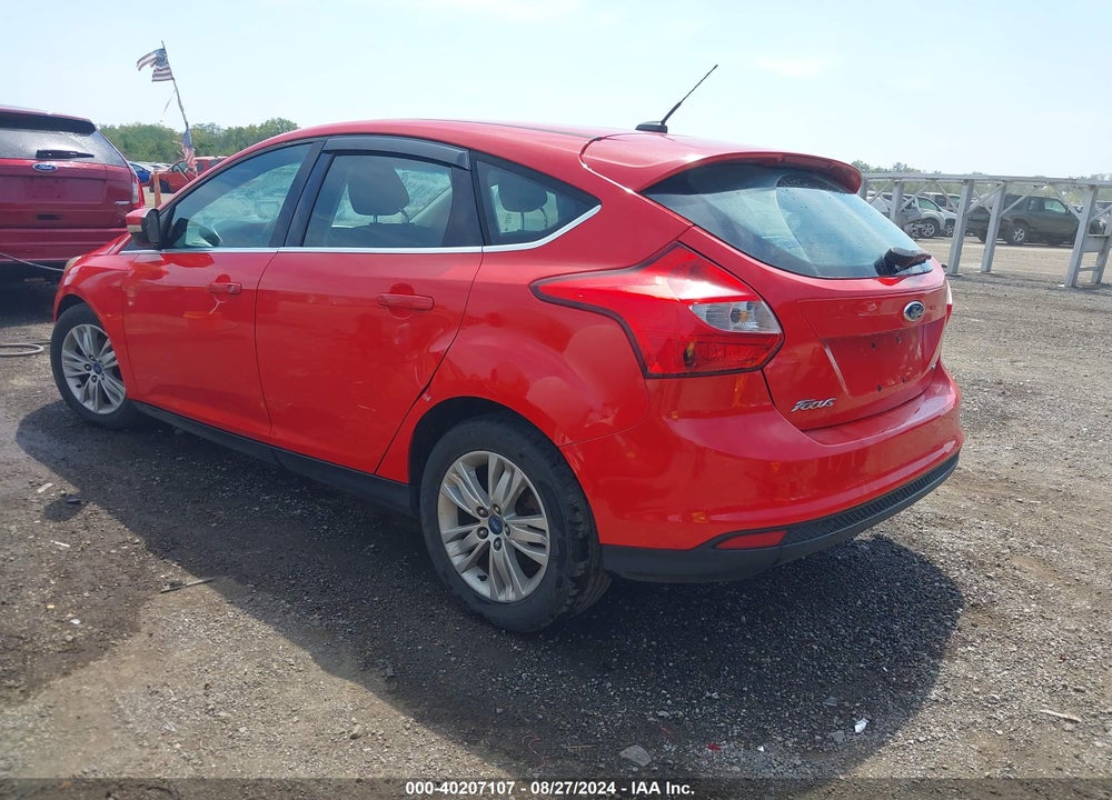 2012 FORD FOCUS SEL VIN: 1FAHP3M20CL205256
