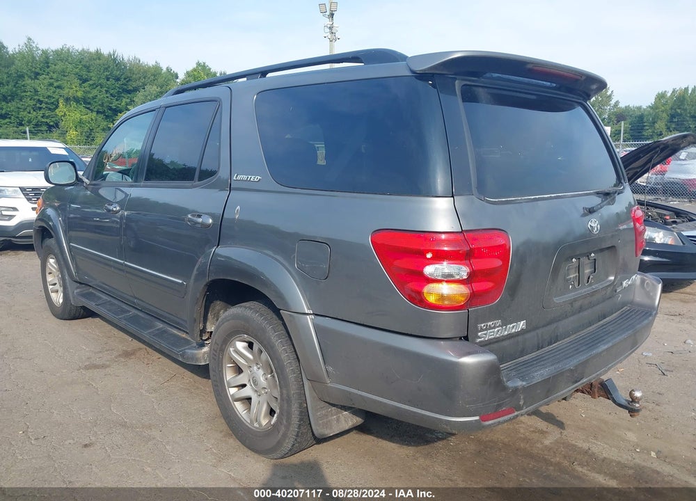 2004 TOYOTA SEQUOIA LIMITED V8 VIN: 5TDBT48A14S233280