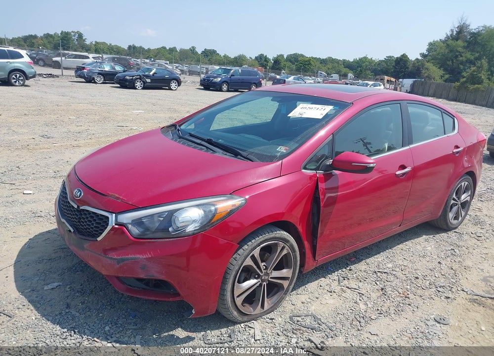 2014 KIA FORTE EX VIN: KNAFZ4A88E5070977