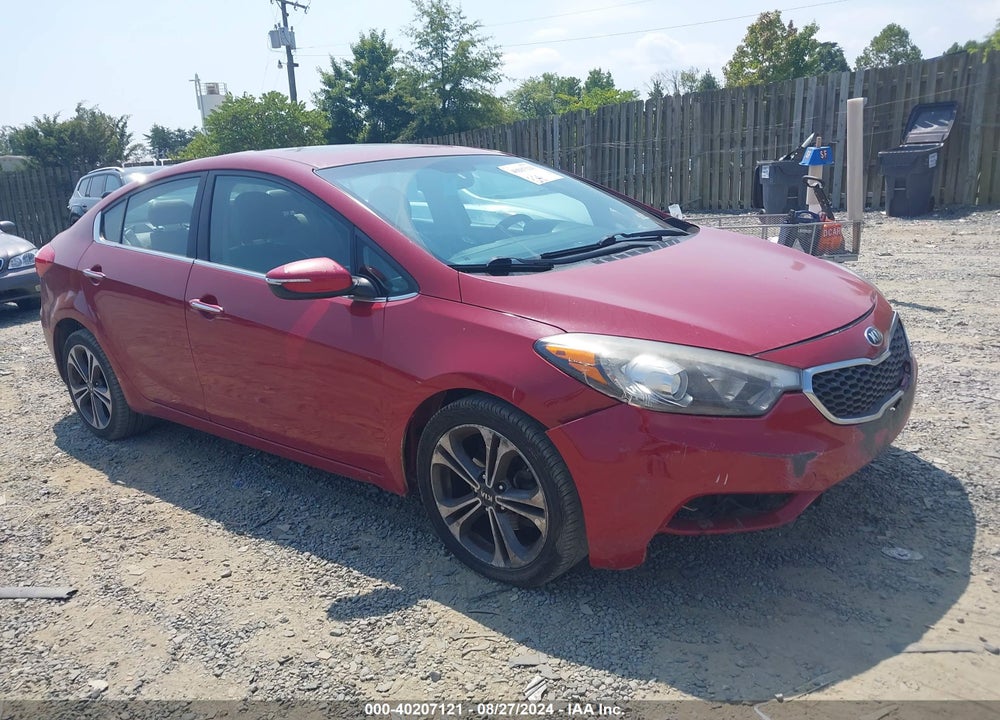 2014 KIA FORTE EX VIN: KNAFZ4A88E5070977