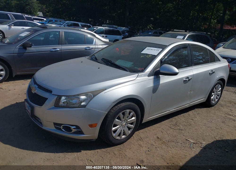 2011 CHEVROLET CRUZE 1LT VIN: 1G1PF5S94B7107013