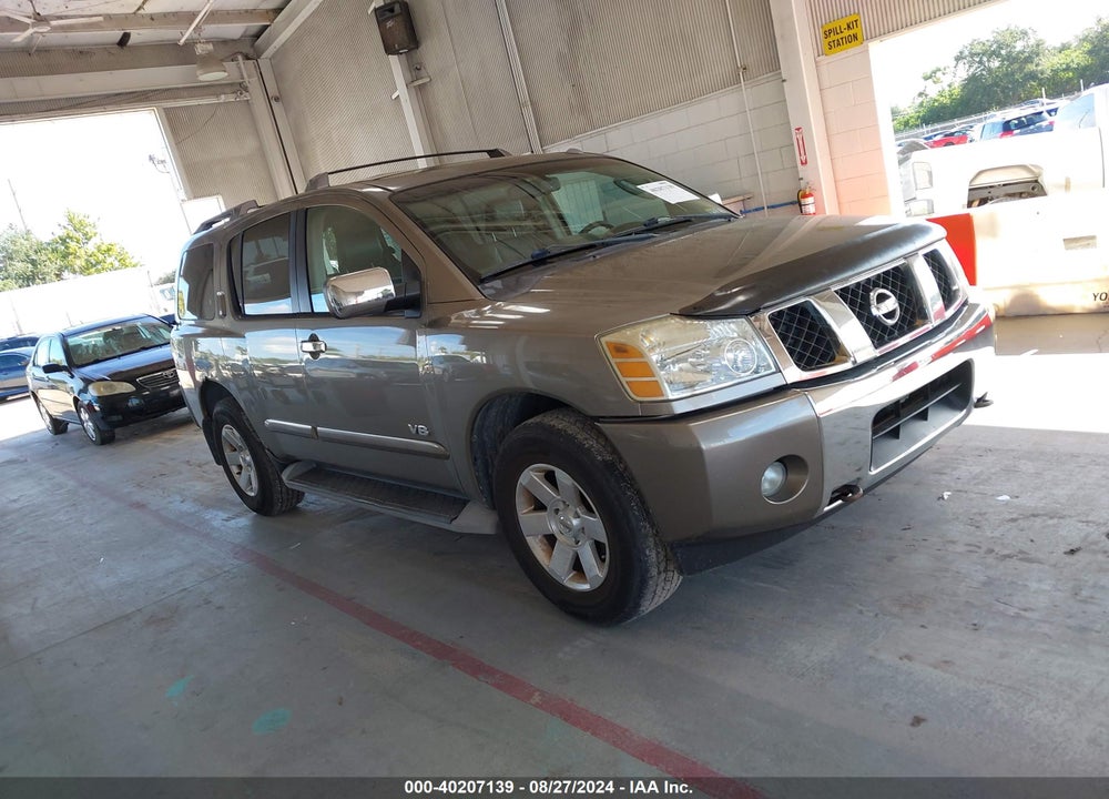 2006 NISSAN ARMADA LE/SE/SE OFF-ROAD VIN: 5N1AA08B96N708939