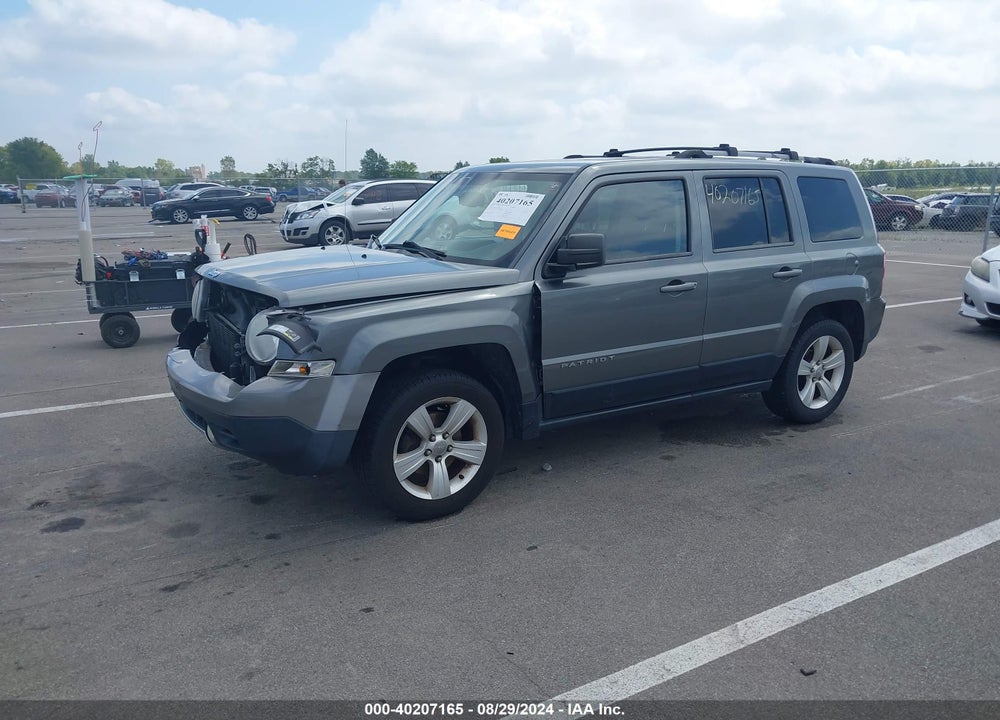 2014 JEEP PATRIOT LIMITED VIN: 1C4NJRCB1ED500480