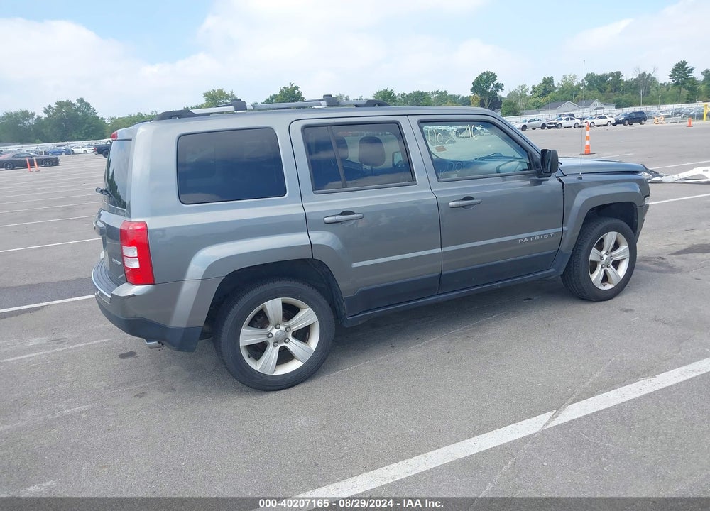2014 JEEP PATRIOT LIMITED VIN: 1C4NJRCB1ED500480