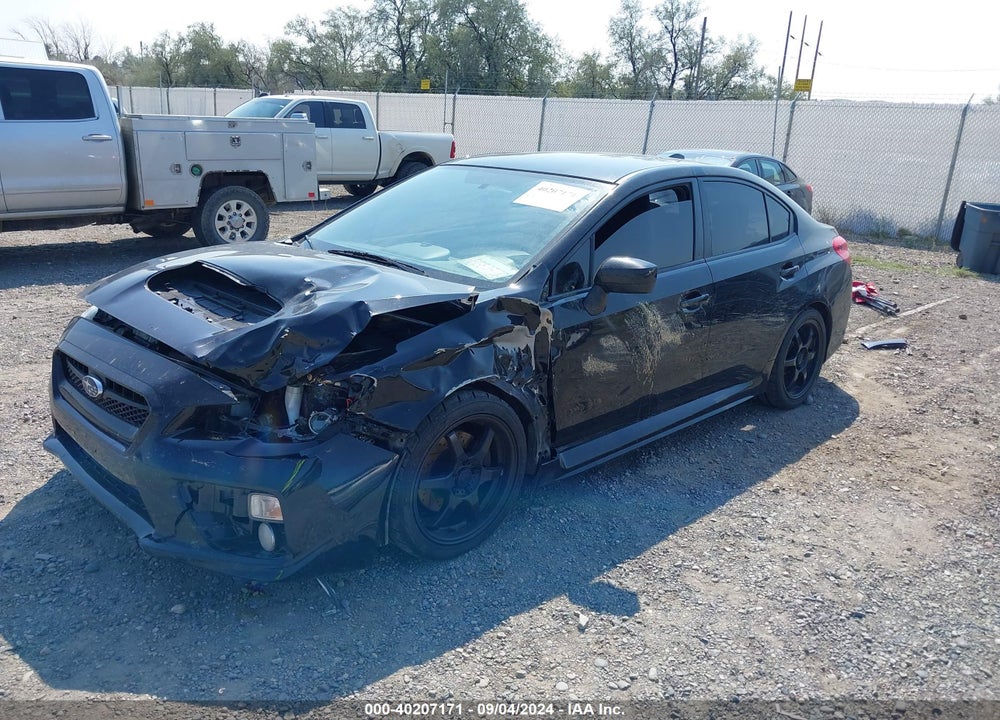 2015 SUBARU WRX VIN: JF1VA1A65F9822833