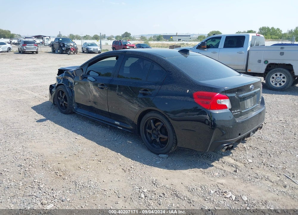 2015 SUBARU WRX VIN: JF1VA1A65F9822833