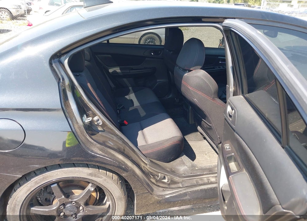 2015 SUBARU WRX VIN: JF1VA1A65F9822833