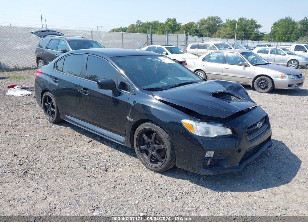 2015 SUBARU WRX VIN: JF1VA1A65F9822833