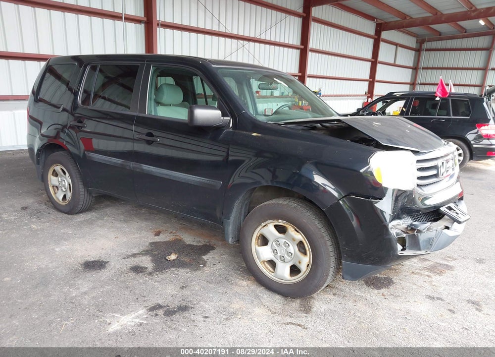 2013 HONDA PILOT VIN: 5FNYF4H20DB079742