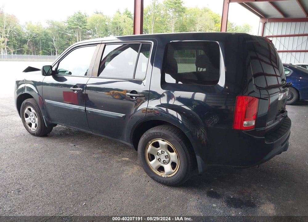 2013 HONDA PILOT VIN: 5FNYF4H20DB079742