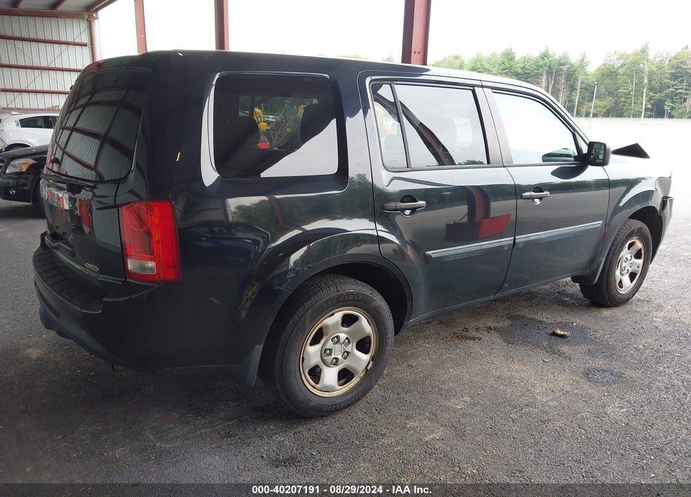 2013 HONDA PILOT VIN: 5FNYF4H20DB079742