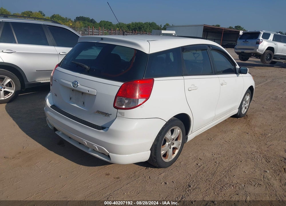 2004 TOYOTA MATRIX/XR VIN: 2T1KR32E64C223888