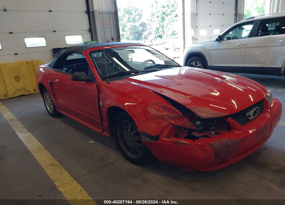 2004 FORD MUSTANG VIN: 1FAFP44454F100212