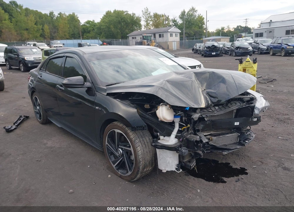 2023 HYUNDAI ELANTRA N LINE VIN: KMHLR4AF1PU519487
