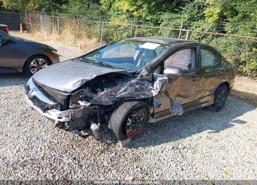 2010 HONDA CIVIC LX VIN: 2HGFA1F51AH558020