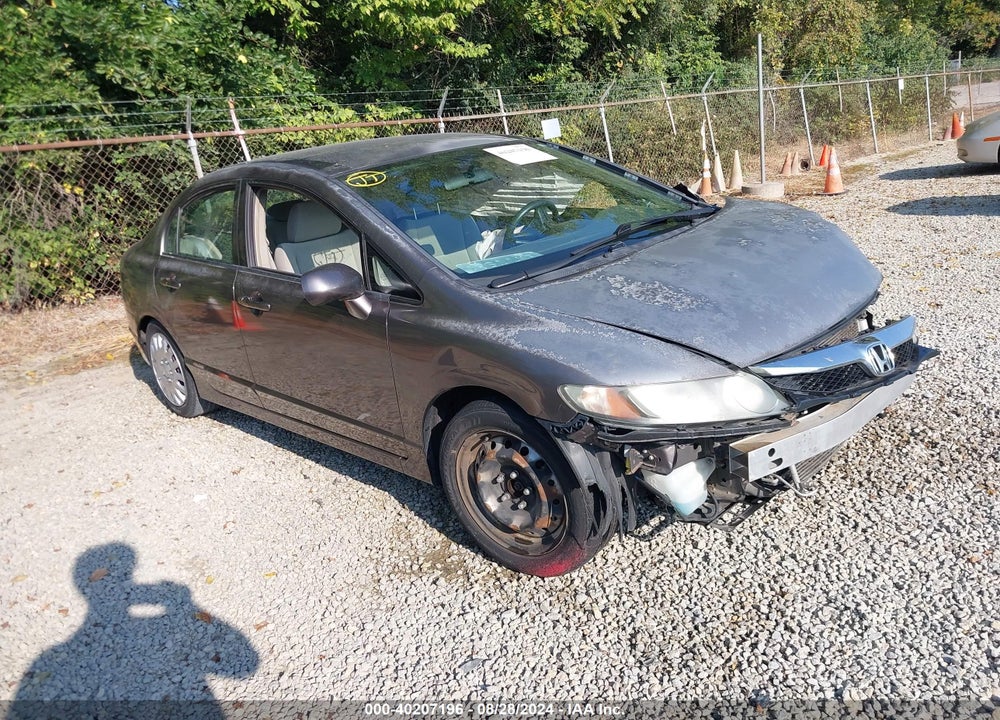 2010 HONDA CIVIC LX VIN: 2HGFA1F51AH558020