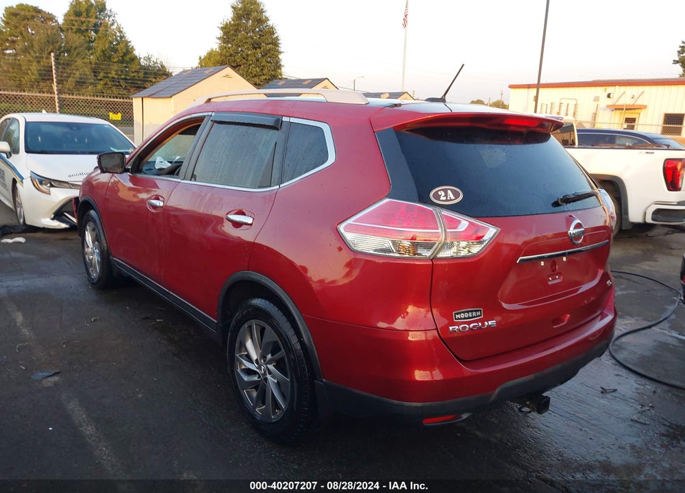 2015 NISSAN ROGUE SL VIN: 5N1AT2MT4FC924326