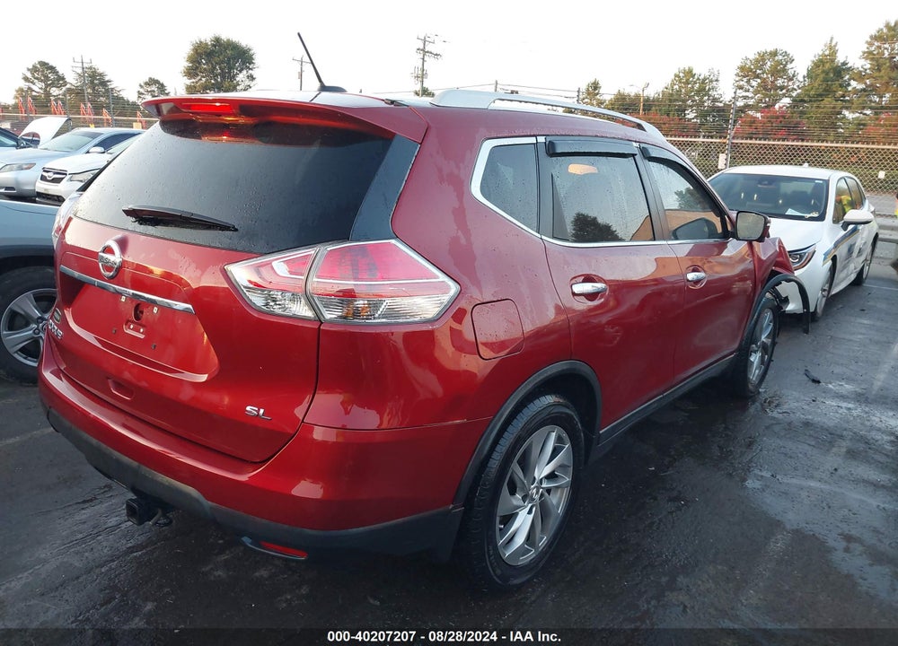 2015 NISSAN ROGUE SL VIN: 5N1AT2MT4FC924326