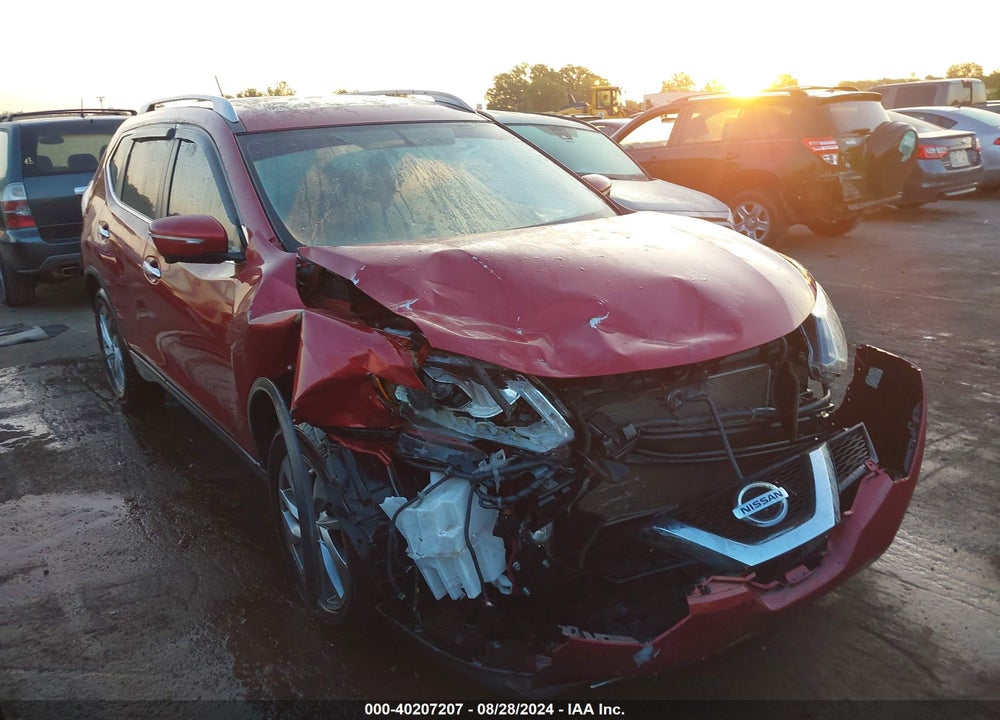 2015 NISSAN ROGUE SL VIN: 5N1AT2MT4FC924326