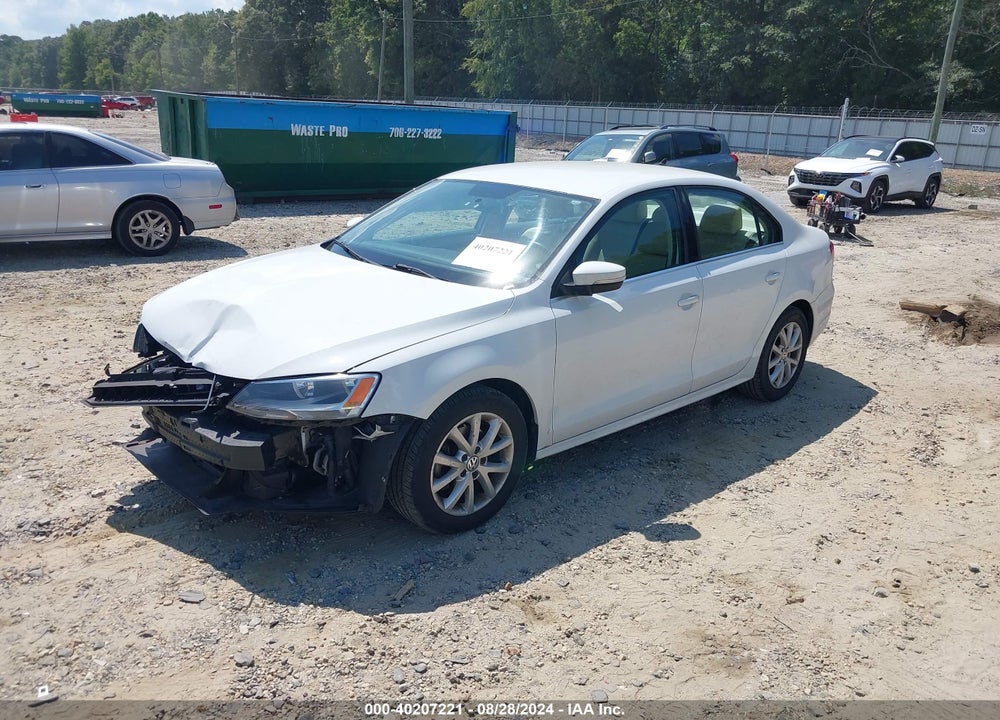 2014 VOLKSWAGEN JETTA 1.8T SE VIN: 3VWD17AJ4EM328182